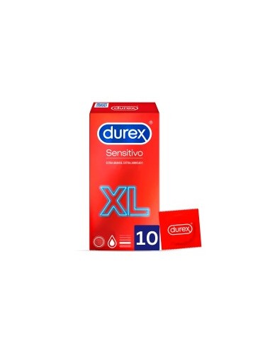 DUREX SENSITIVO XL 10U